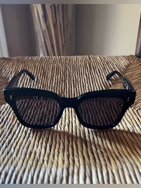 CHIMI Eyewear Berry 005 Black Acetate Sunglasses - Retro Style Limited Edition